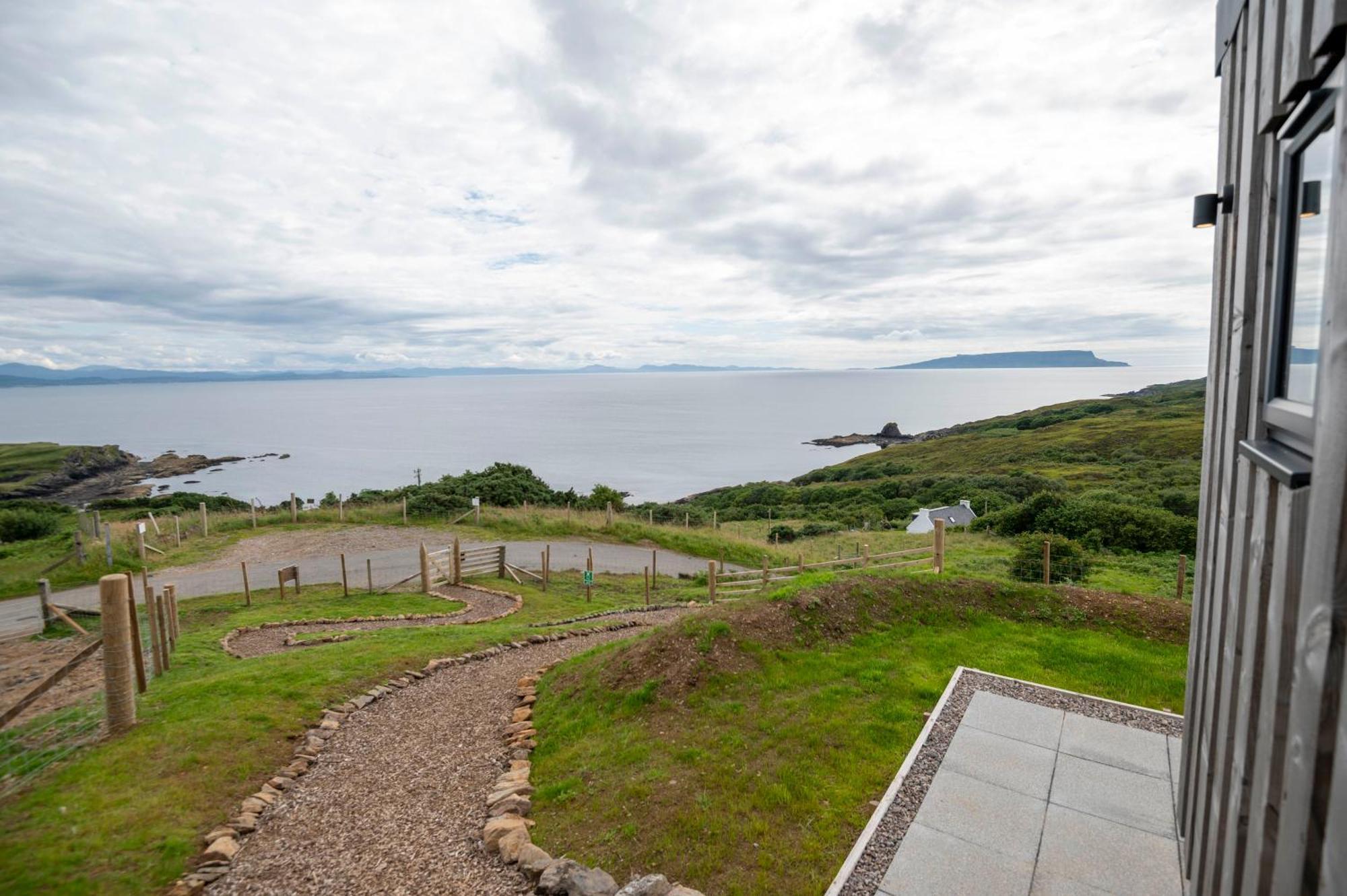 Villa Hut On The Hill Aird of Sleat Esterno foto