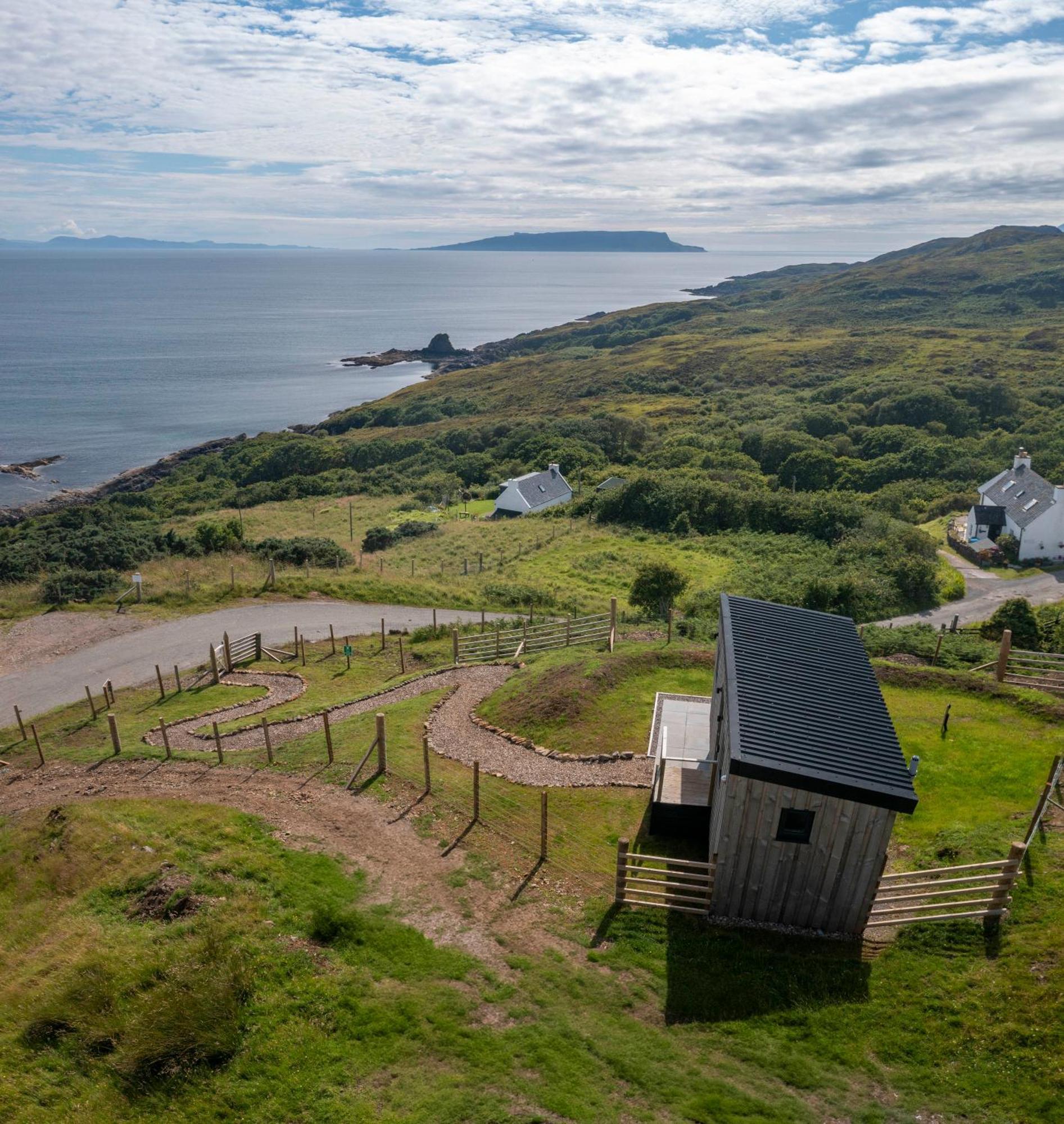 Villa Hut On The Hill Aird of Sleat Esterno foto