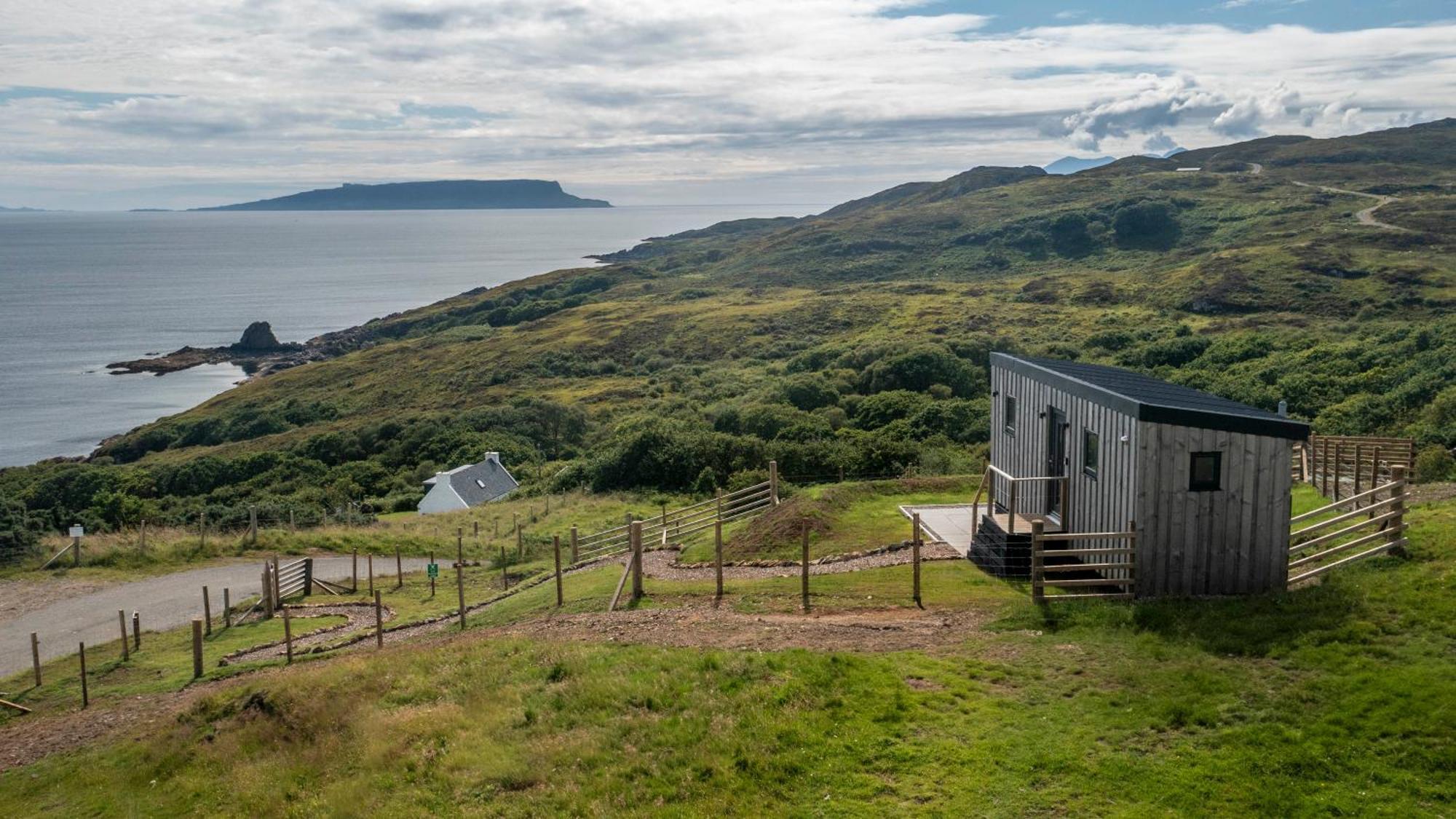 Villa Hut On The Hill Aird of Sleat Esterno foto
