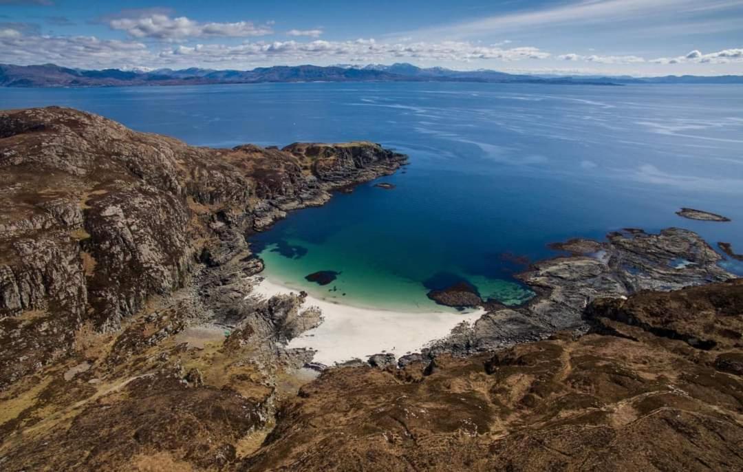 Villa Hut On The Hill Aird of Sleat Esterno foto